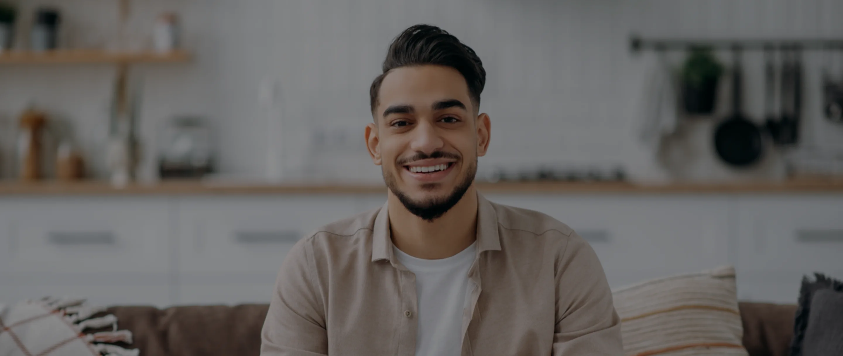 Family dental care patient smiling